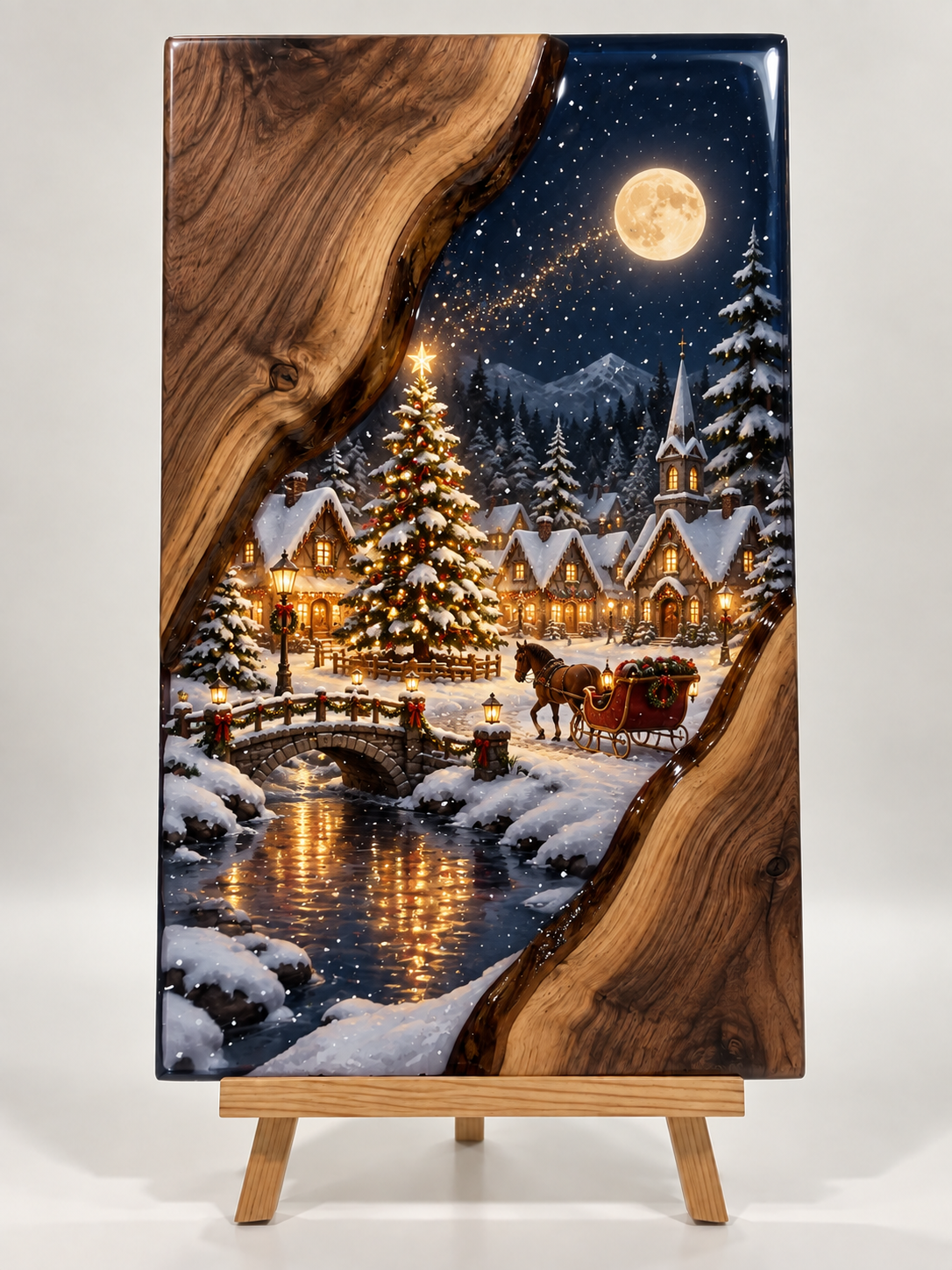 Resin Hand-Crafted Cutting Board